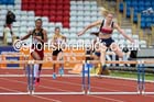 Eiledh Child (Pitreavie) wins 400 metres hurdles, 2014 Sainsbury's British Championships. Photo: David T. Hewitson/Sports for All Pics